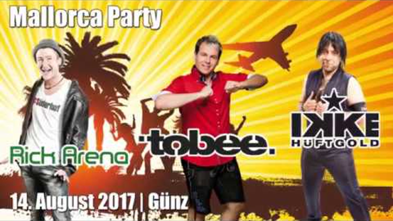 Mallorca Party mit Ikke Hüftgold Tobee und Rick Arena Aftermovie